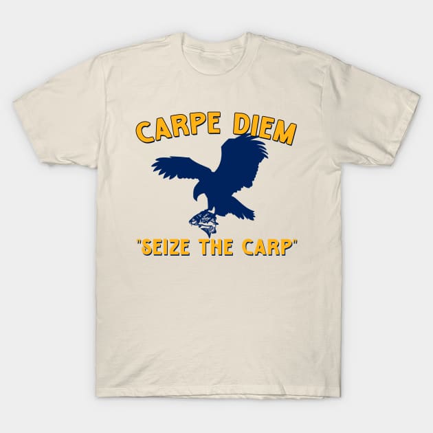 Carpe Diem - Seize the Carp T-Shirt by Meta Cortex